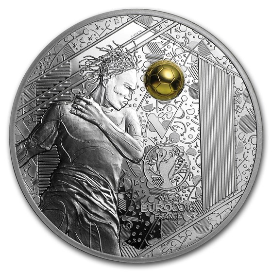 2016 France Silver €10 UEFA Cup Proof (Header) 2016 France Silver €10 UEFA Cup Proof (Header)
